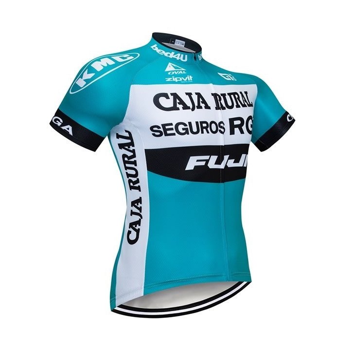 Maillot de ciclismo corto Caja Rural: comodidad y frescura para tus rutas