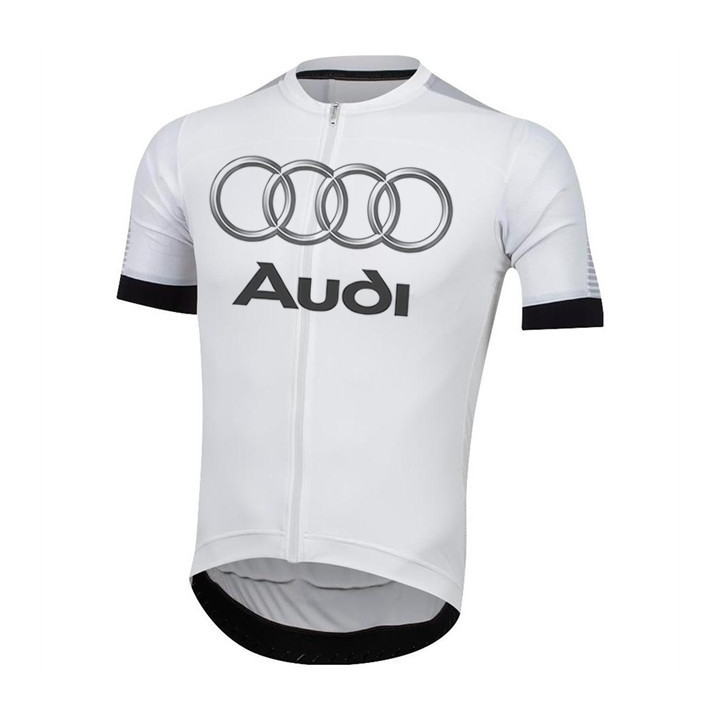 Maillot ciclismo corto Audi: comodidad y frescura para tus rutas