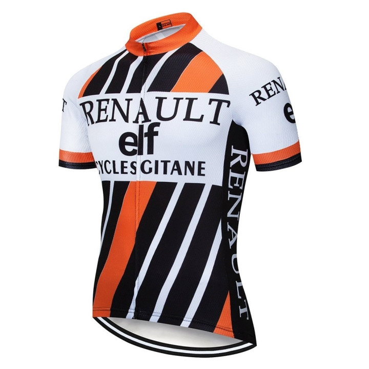 Maillot de ciclismo corto Renault Elf: comodidad y frescura para tus rutas