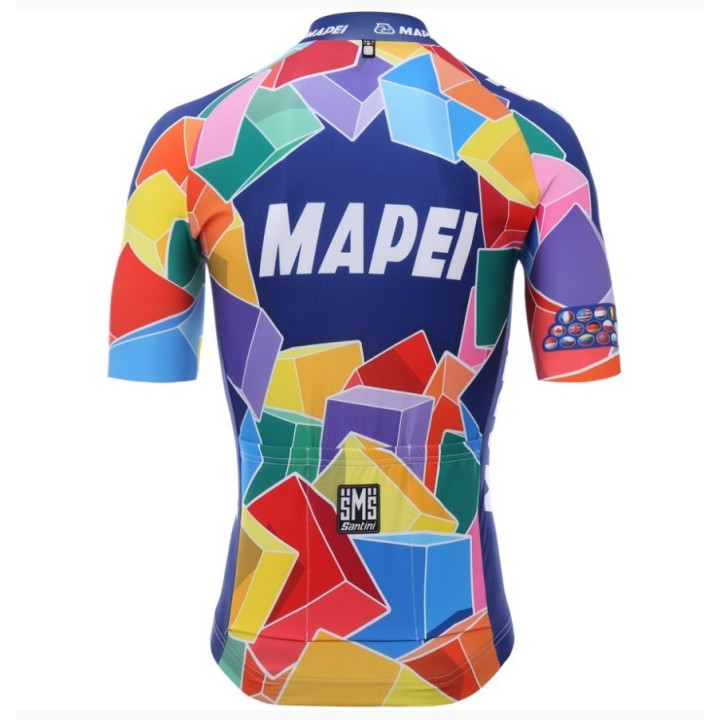 Maillot de ciclismo corto Mapei: comodidad y frescura para tus rutas