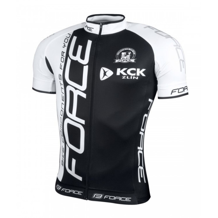 Maillot de ciclismo corto Force: comodidad y frescura para tus rutas