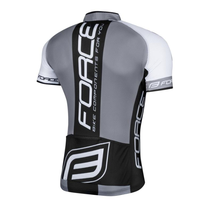 Maillot de ciclismo corto Force: comodidad y frescura para tus rutas