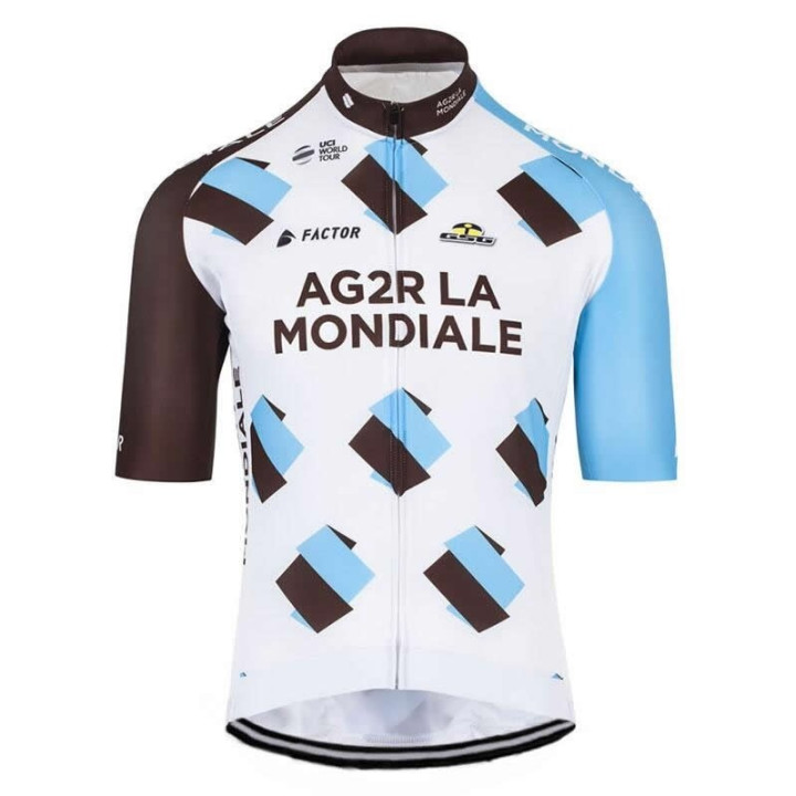 Maillot corto Ag2r: comodidad y frescura para tus rutas en bici