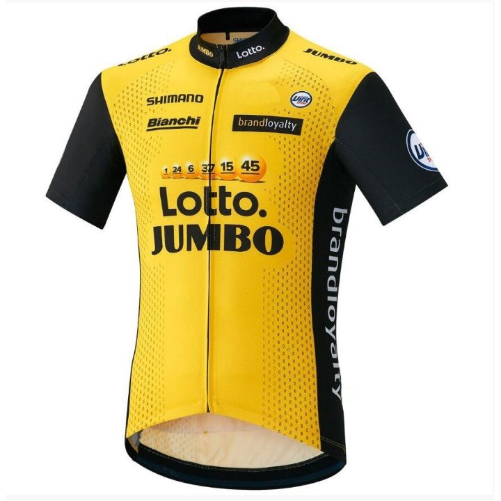 Maillot de ciclismo corto Lotto: comodidad y frescura para pedalear