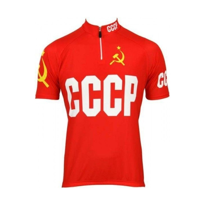 Maillot de ciclismo corto CCCP para sentirte fresco y cómodo en tus rutas