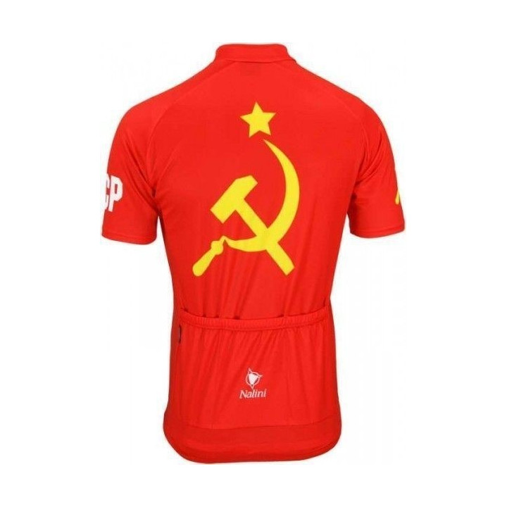 Maillot de ciclismo corto CCCP para sentirte fresco y cómodo en tus rutas