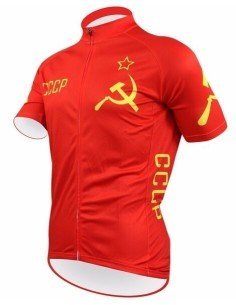 Maillot ciclismo corto CCCP: comodidad y frescura para tus rutas