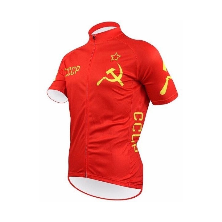 Maillot ciclismo corto CCCP: comodidad y frescura para tus rutas