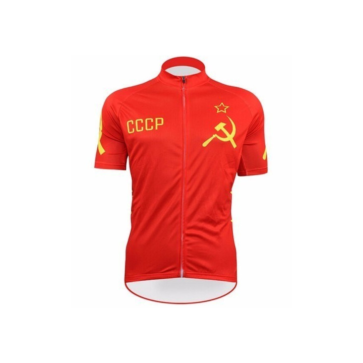 Maillot ciclismo corto CCCP: comodidad y frescura para tus rutas
