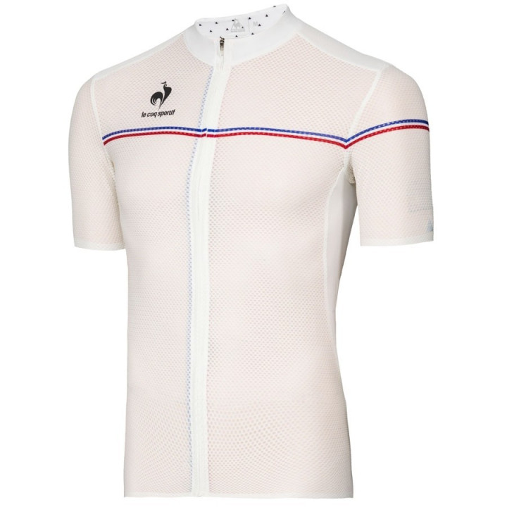 Maillot ciclismo corto Le Coq Sportif: comodidad y frescura para tus rutas