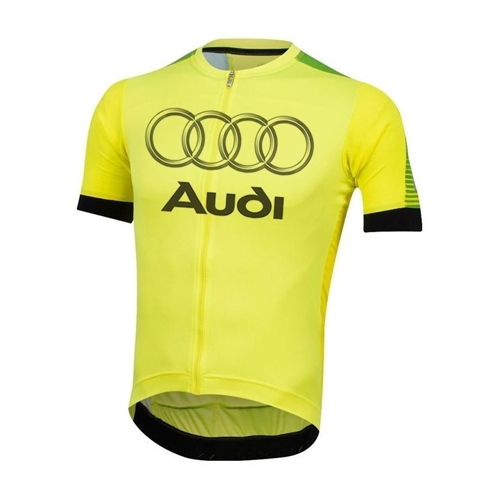 Maillot ciclismo corto Audi: comodidad y frescura para tus rutas