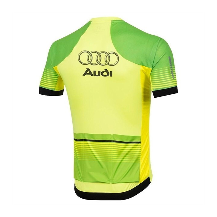 Maillot ciclismo corto Audi: comodidad y frescura para tus rutas