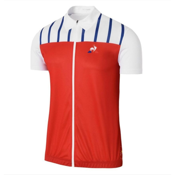 Maillot de ciclismo corto Le Coq Sportif: comodidad y frescura para tus rutas