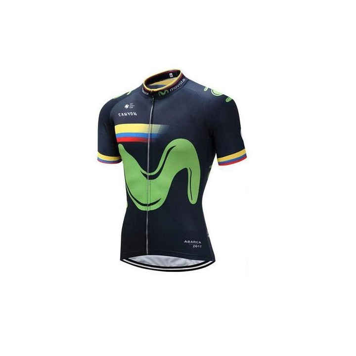 Maillot ciclismo corto Movistar: comodidad y frescura para tus rutas