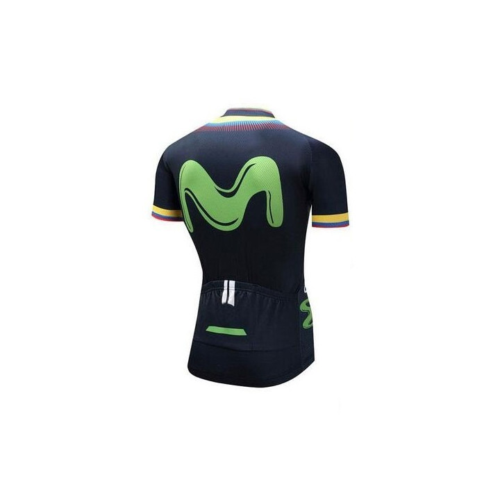 Maillot ciclismo corto Movistar: comodidad y frescura para tus rutas