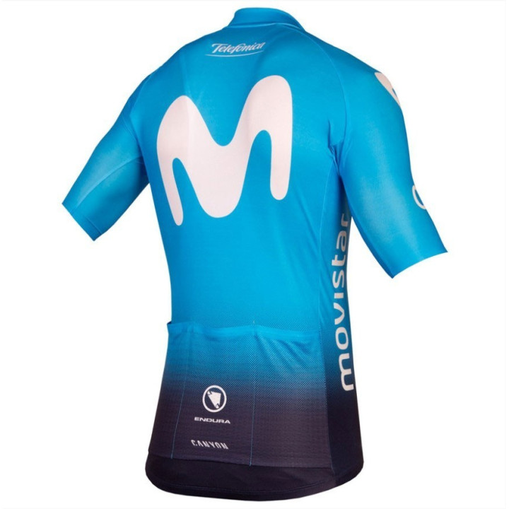 Maillot ciclismo corto Movistar: comodidad y frescura para tus rutas