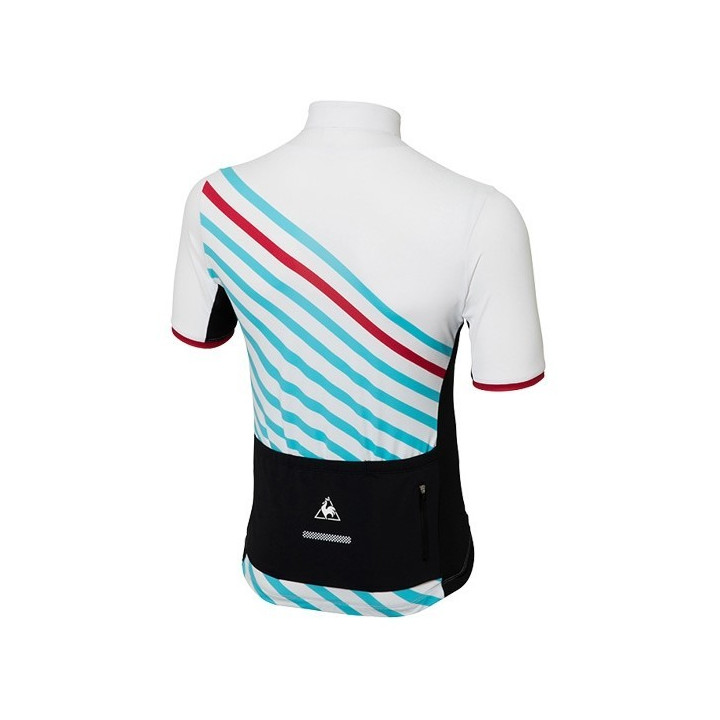 Maillot corto Le Coq Sportif: comodidad y estilo para tus rutas en bici