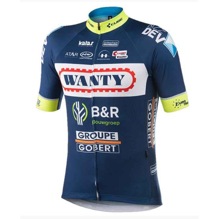 Maillot ciclismo corto Wanty: comodidad y frescura en cada pedalada