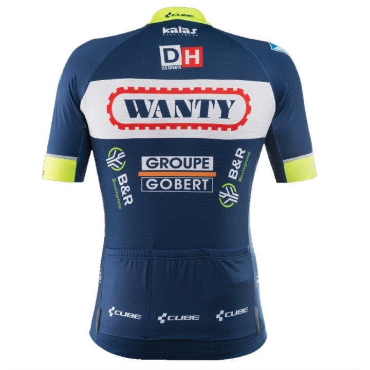Maillot ciclismo corto Wanty: comodidad y frescura en cada pedalada