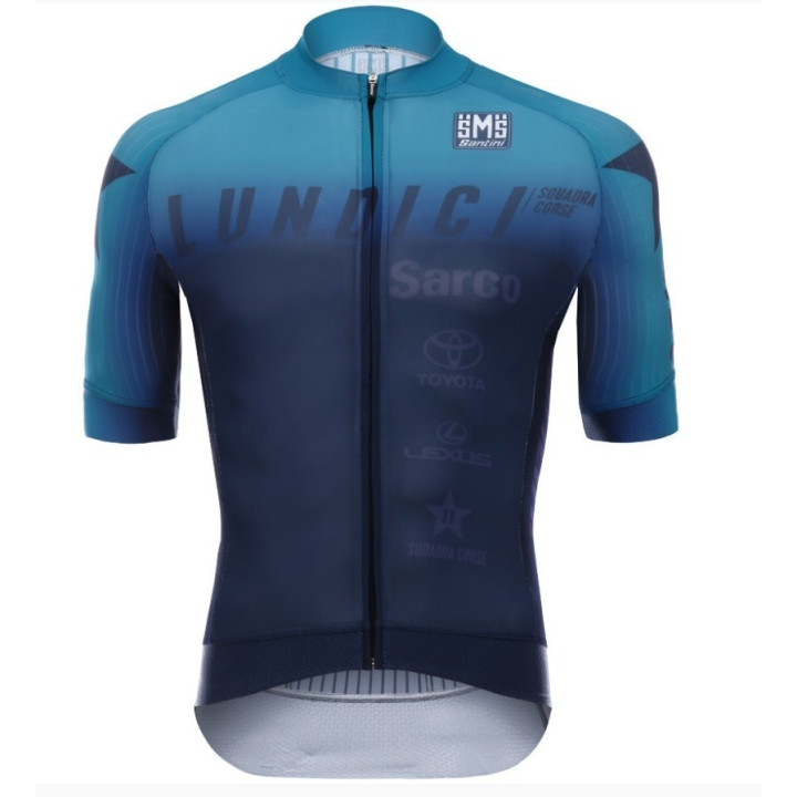 Maillot de ciclismo corto Santini: comodidad y frescura en cada pedaleada