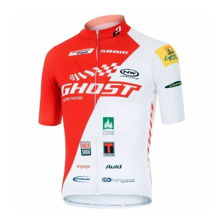Maillot de ciclismo corto Ghost: comodidad y frescura para tus rutas