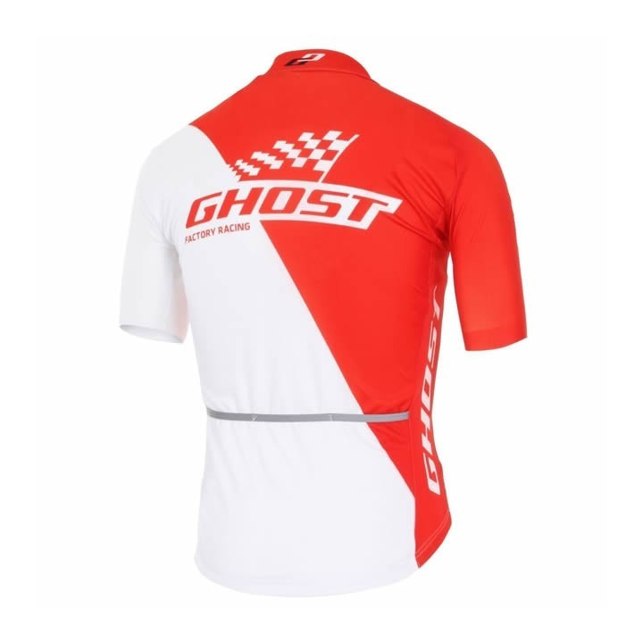 Maillot de ciclismo corto Ghost: comodidad y frescura para tus rutas