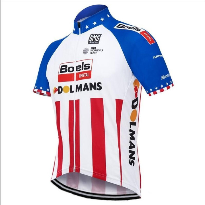 Maillot corto Boels Dolmans: comodidad y frescura para tus rutas en bicicleta