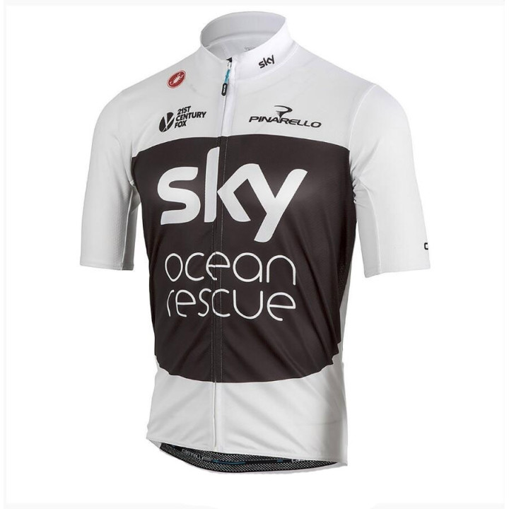 Maillot ciclismo corto Sky: comodidad y estilo para tus paseos