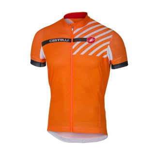 Maillot de ciclismo corto Castelli para disfrutar del pedaleo cómodo y fresco