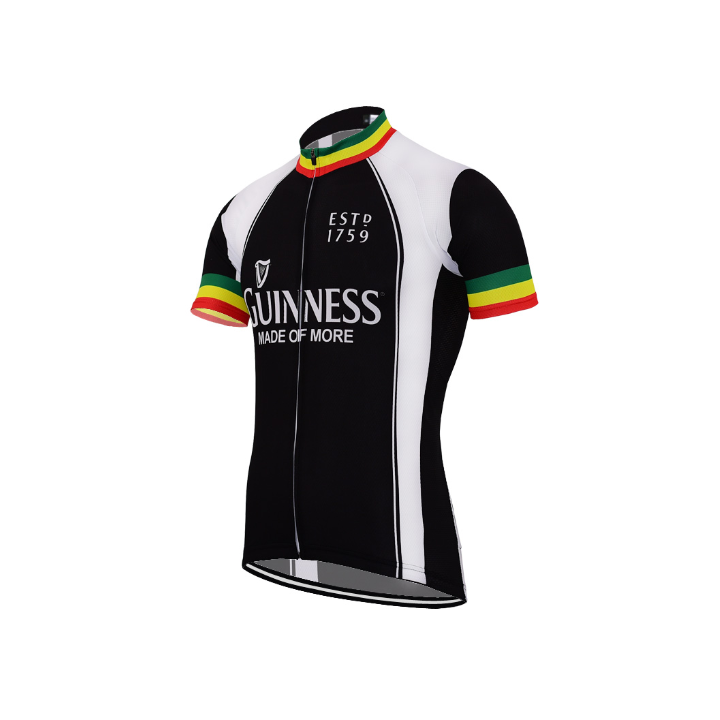 Maillot de ciclismo corto Guinness: comodidad y frescura para tus rutas