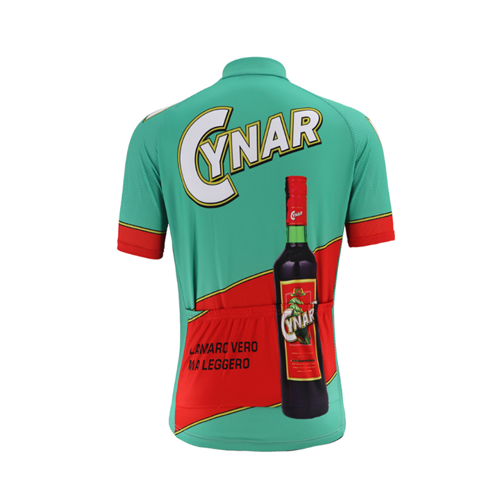 Maillot de ciclismo corto Cynar: comodidad y frescura en cada pedalada