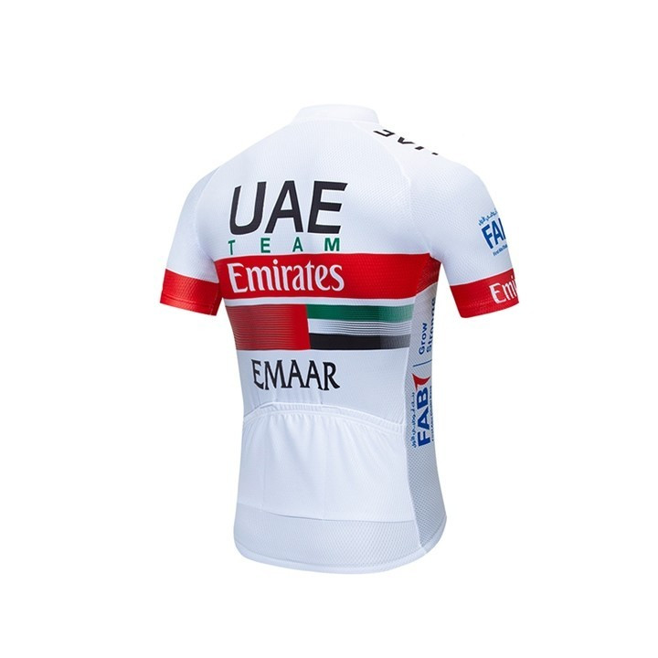 Maillot ciclismo corto UAE Team Emirates: comodidad y frescura para todos los ciclistas
