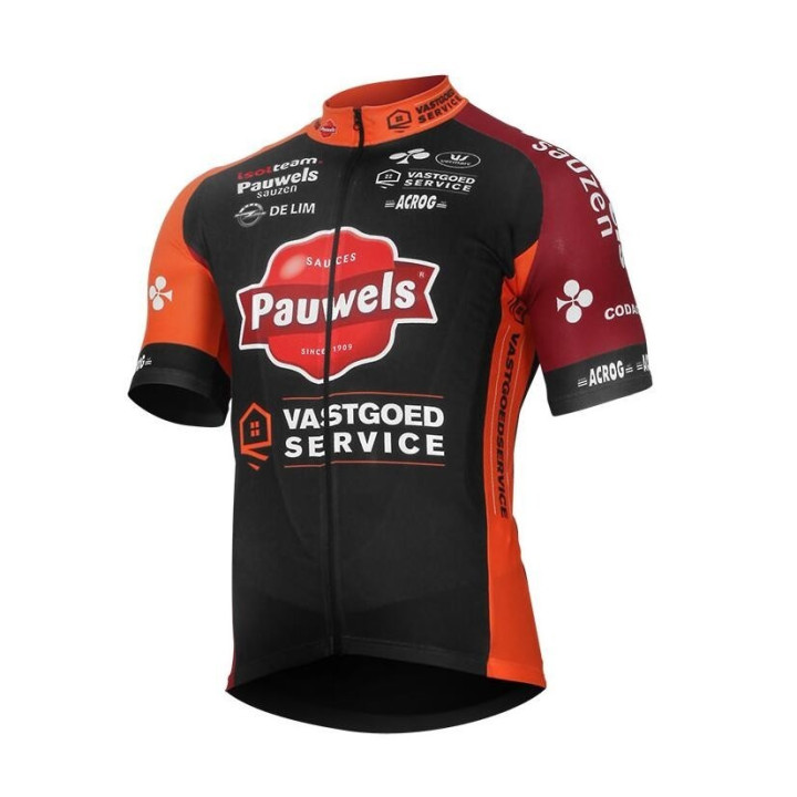 Maillot corto Pauwels Sauzen para ciclistas que buscan comodidad y frescura
