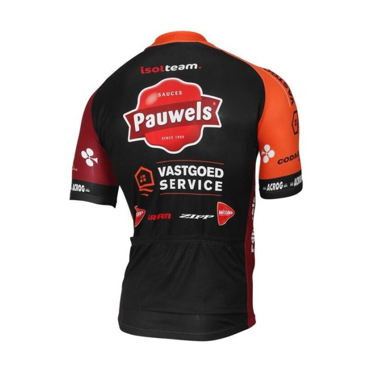 Maillot corto Pauwels Sauzen para ciclistas que buscan comodidad y frescura