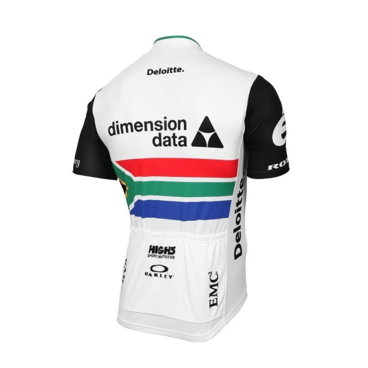 Maillot de ciclismo corto Dimension Data: comodidad y frescura para tus rutas
