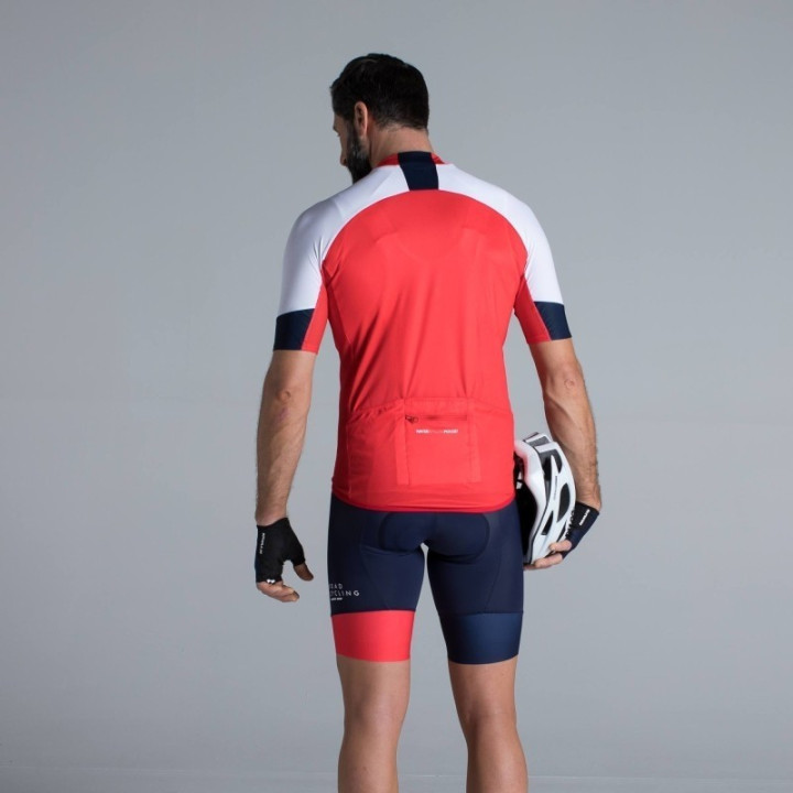 Maillot de ciclismo corto B'Twin: comodidad y frescura para tus rutas