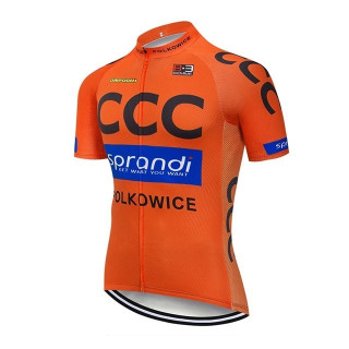 Maillot ciclismo corto CCC: comodidad y frescura para tus rutas