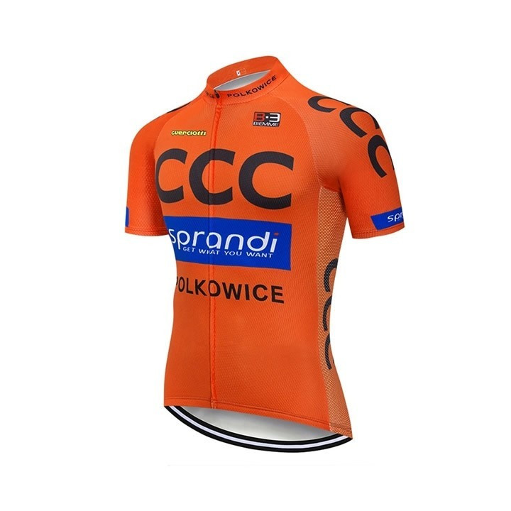 Maillot ciclismo corto CCC: comodidad y frescura para tus rutas