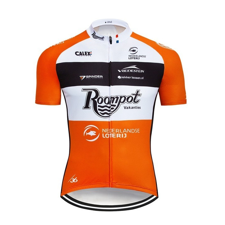 Maillot de ciclismo corto Roompot: comodidad y frescura en cada pedalada