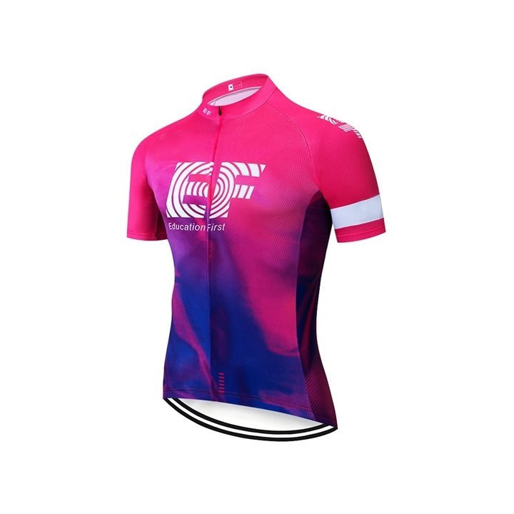 Maillot ciclismo corto EF Education First: comodidad y frescura para tus rutas