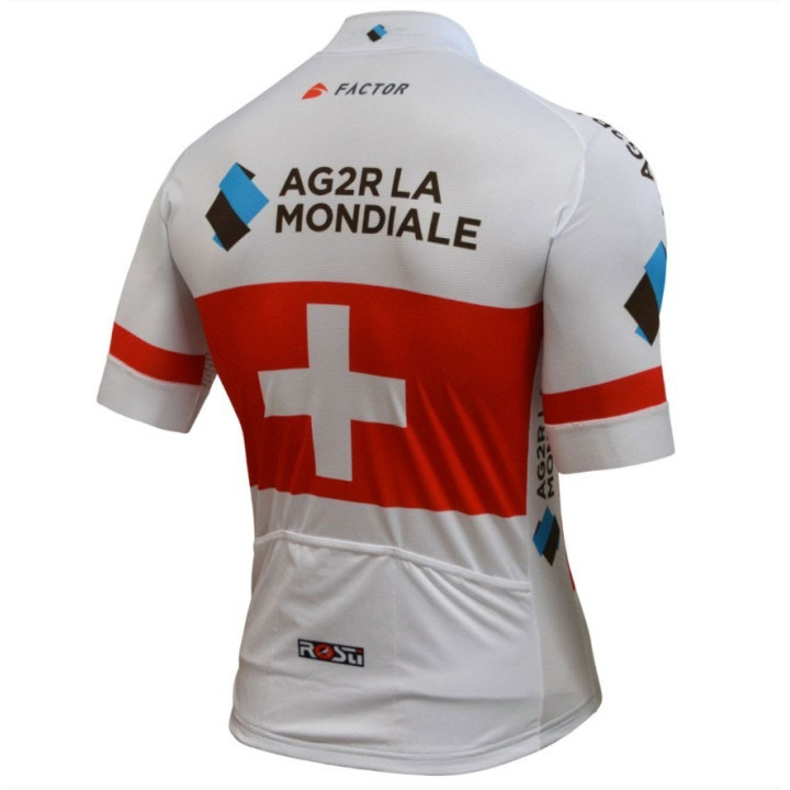 Maillot ciclismo corto Ag2r: comodidad y frescura para tus rutas