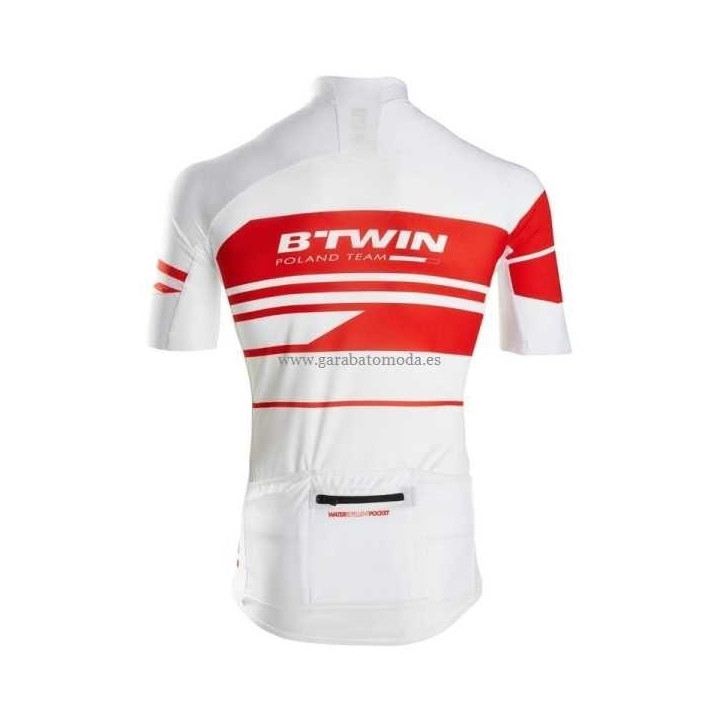 Maillot de ciclismo corto B'Twin para pedalear con estilo y comodidad