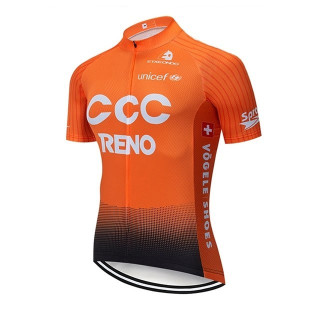 Maillot de ciclismo corto CCC: comodidad y frescura para tus rutas