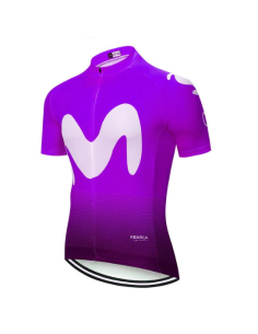 Maillot de ciclismo corto Movistar: comodidad y frescura para tus rutas