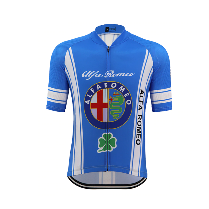 Maillot de ciclismo corto Alfa Romeo: comodidad y frescura para tus rutas
