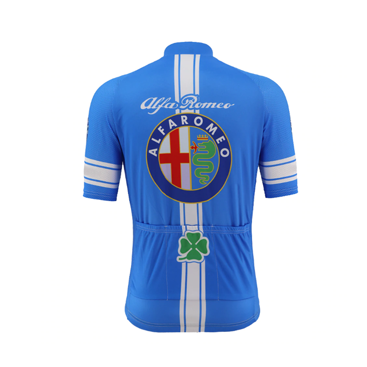 Maillot de ciclismo corto Alfa Romeo: comodidad y frescura para tus rutas