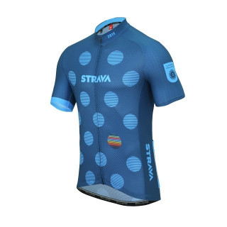 Maillot de ciclismo corto Strava: comodidad y frescura para tus rutas