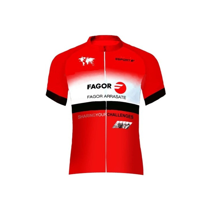Maillot de ciclismo corto Fagor: confort y frescura para tus rutas
