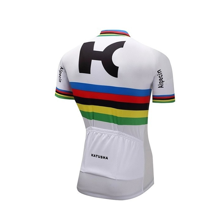 Maillot de ciclismo corto Katusha: calidad y comodidad para tus rutas