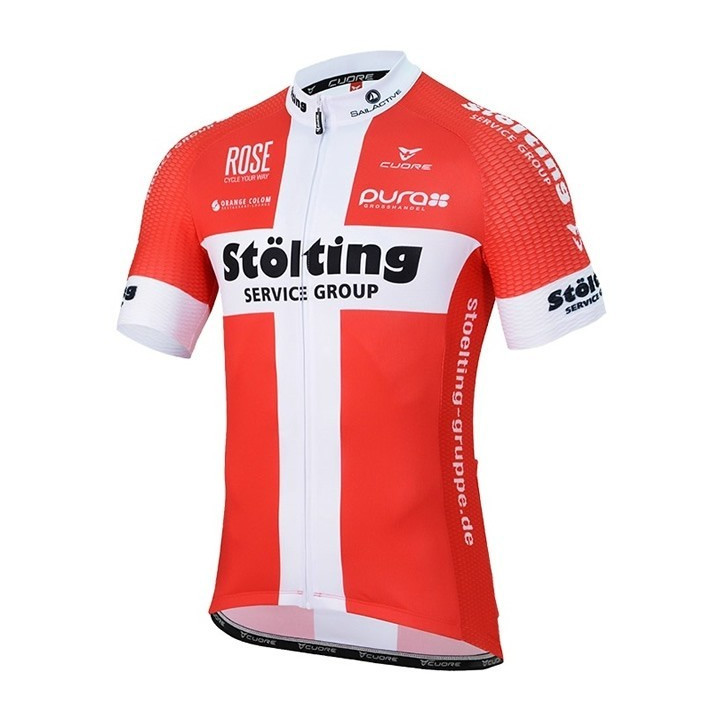 Maillot de ciclismo corto Stolting: comodidad y ventilación para tus rutas
